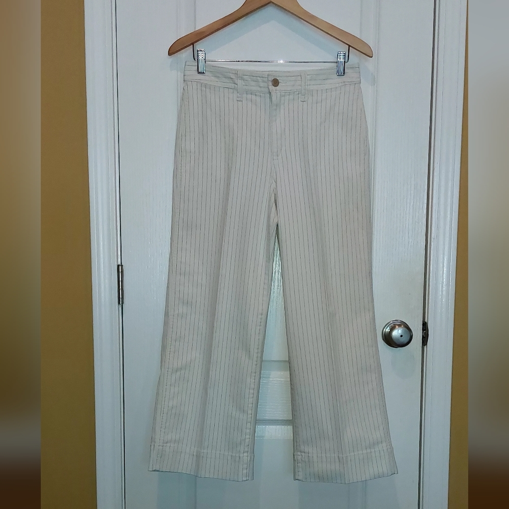 Gap High Rise Wide-Leg Crop Pants,Size6